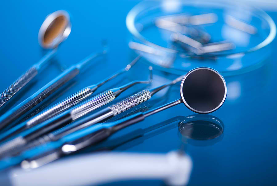 close up of dental tools | dental cleanings oakbrook terrace