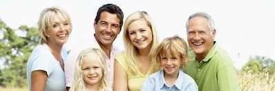Family smiling | dentist in oakbrook terrace il