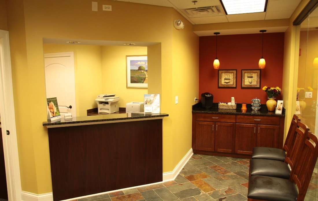 front lobby of george rivera dds | airway dentist oakbrook terrace